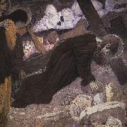 Mikhail Nesterov Crucifixion oil painting on canvas
